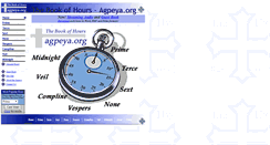 Desktop Screenshot of agpeya.org